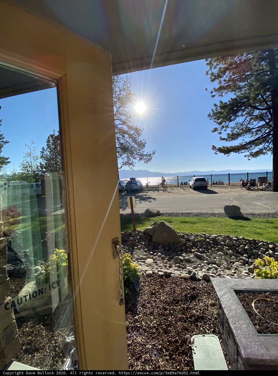 Ocean View from a Tahoe Home