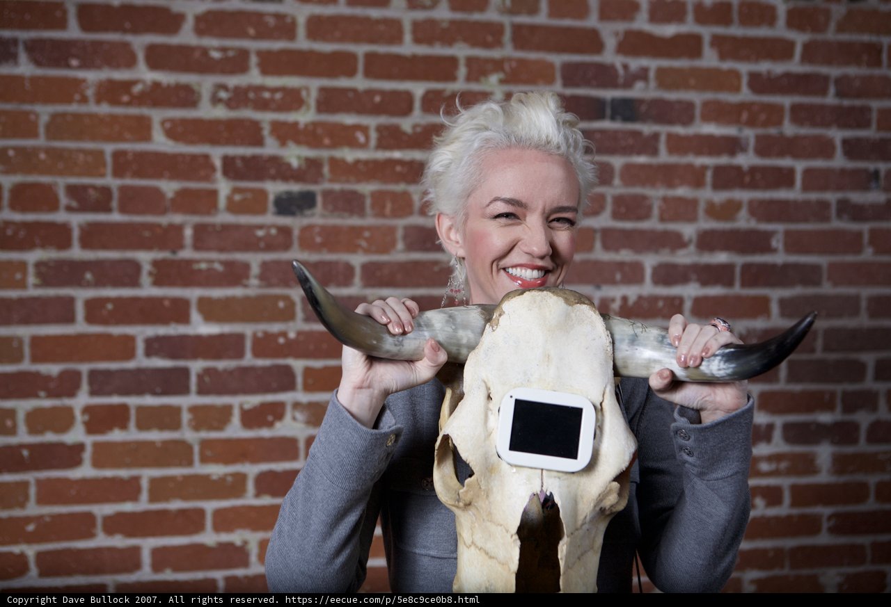 Cow Skull Selfie