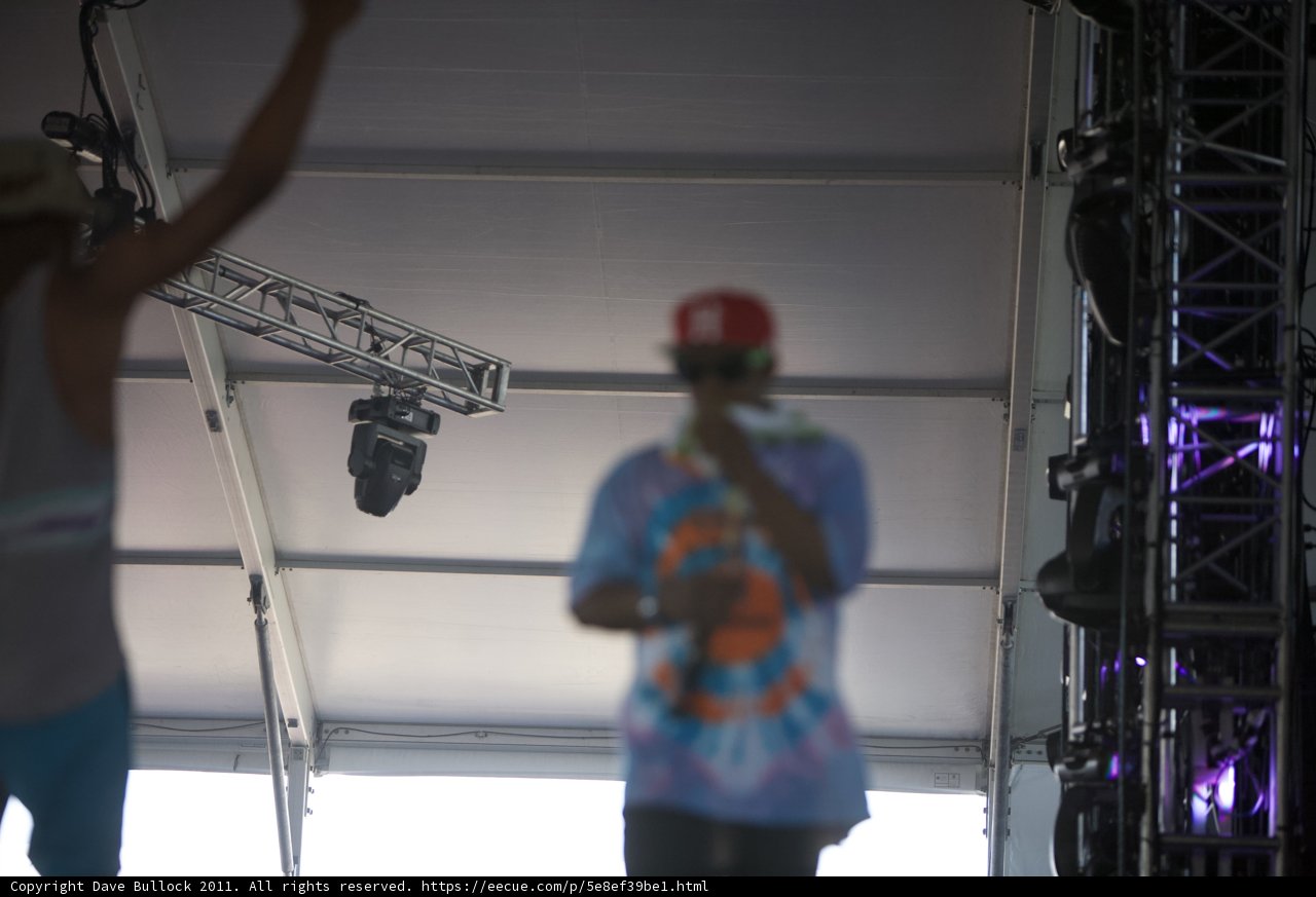 Hands up on Stage