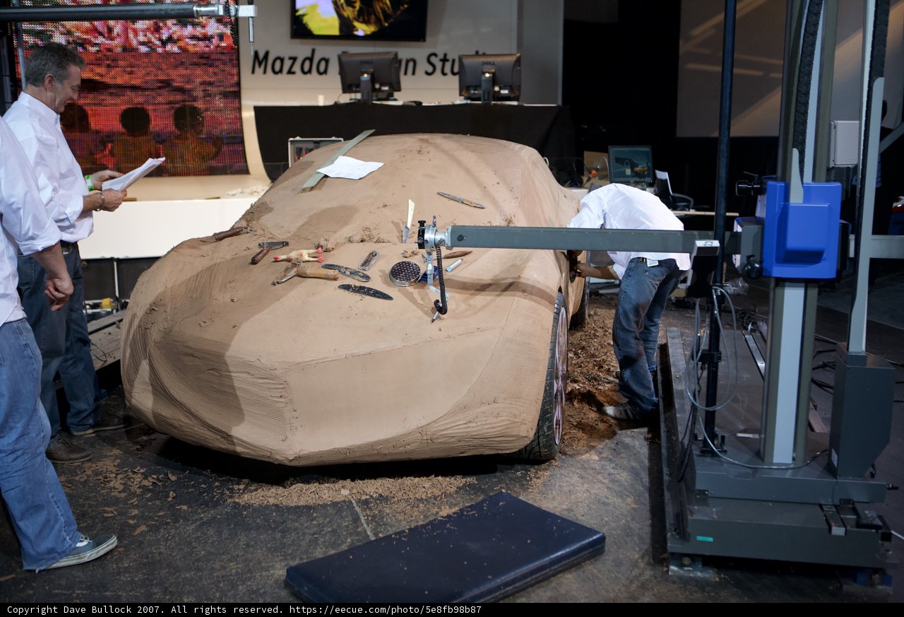 Working on the Car
