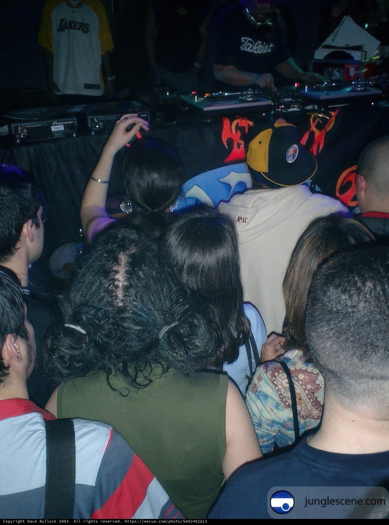 Mix Master Mike Spins to a Packed Nightclub Crowd