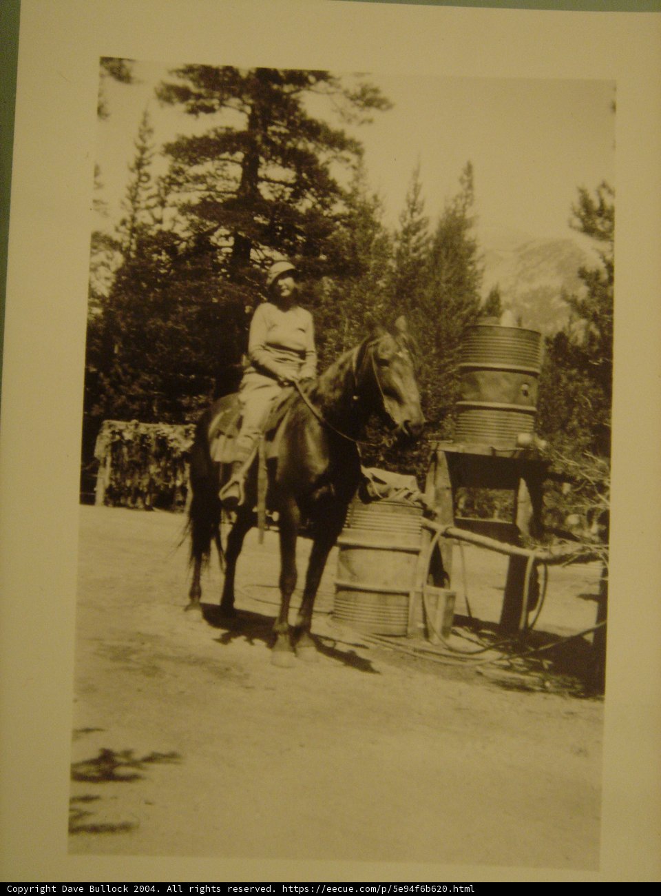Riding with a Barrel in Sight