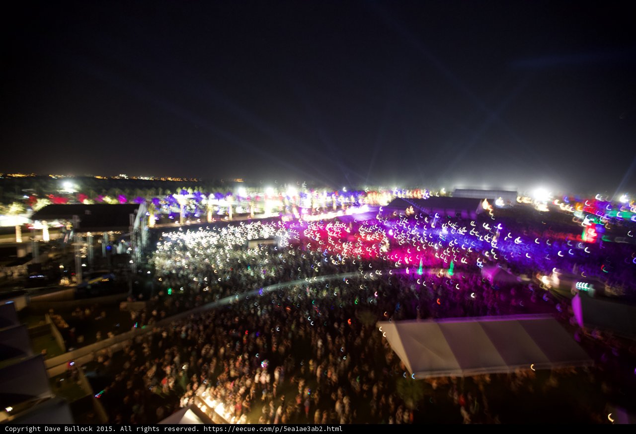 Nighttime Metropolis Concert Crowd