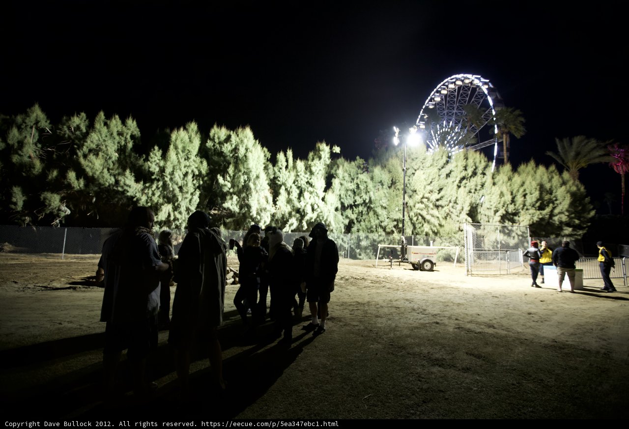 Nighttime Fun at the Amusement Park