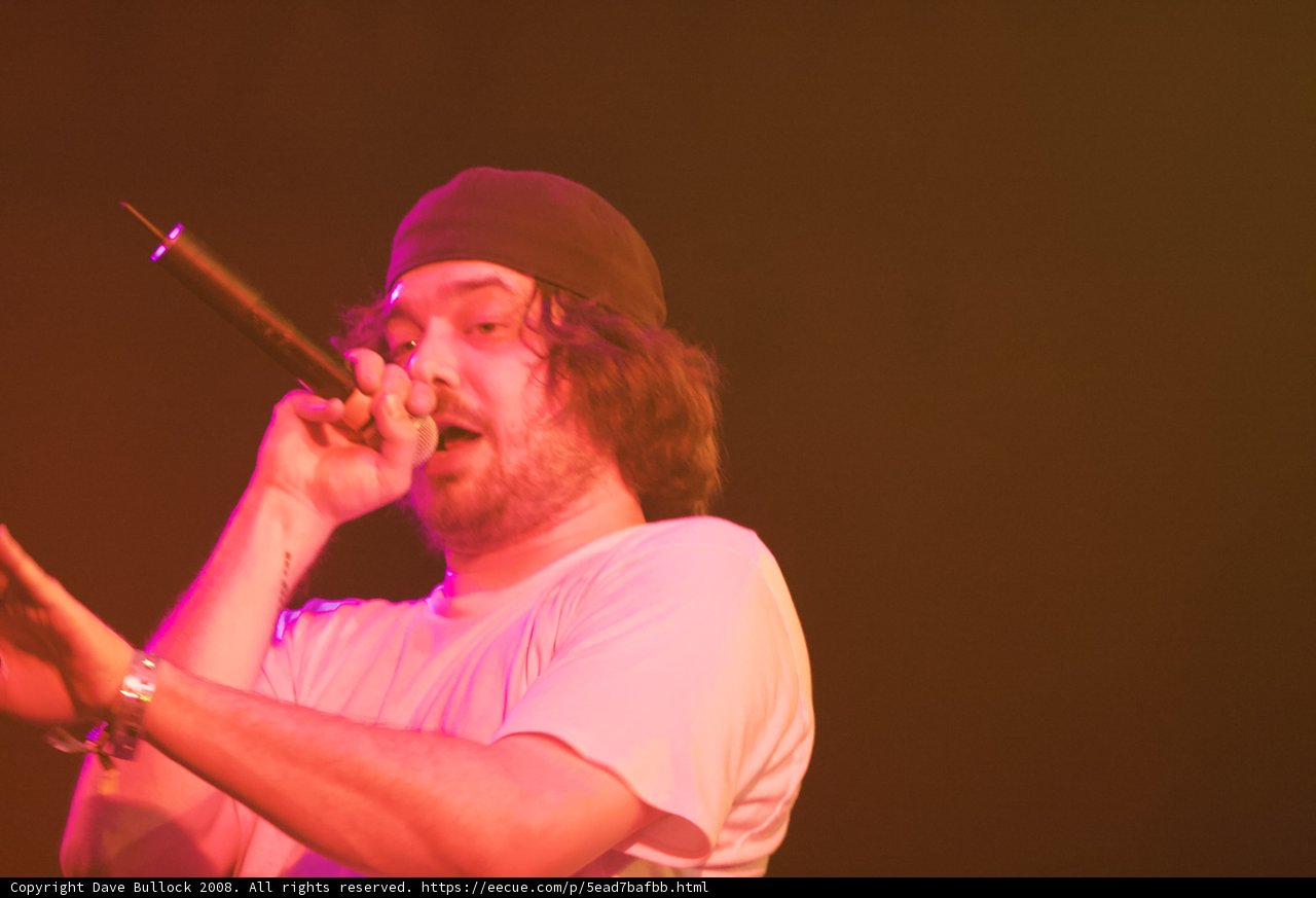 Aesop Rock Rocks the Mic at Coachella 2008
