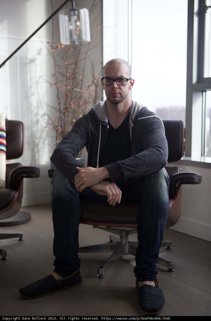 Seated Portrait with Direct Gaze