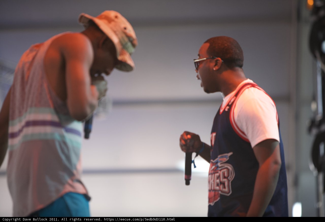 Two Men on Stage