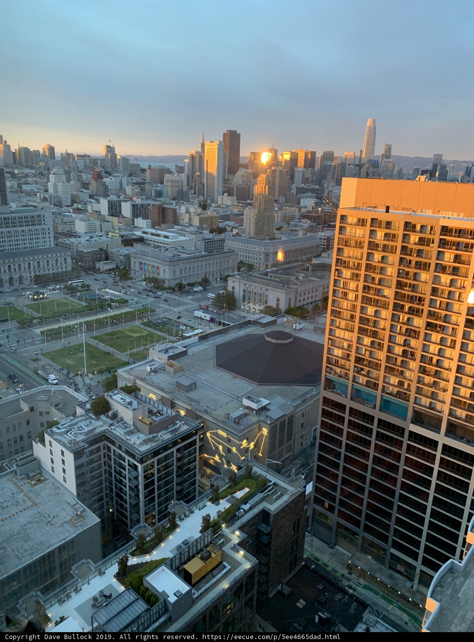 Downtown San Francisco from Above