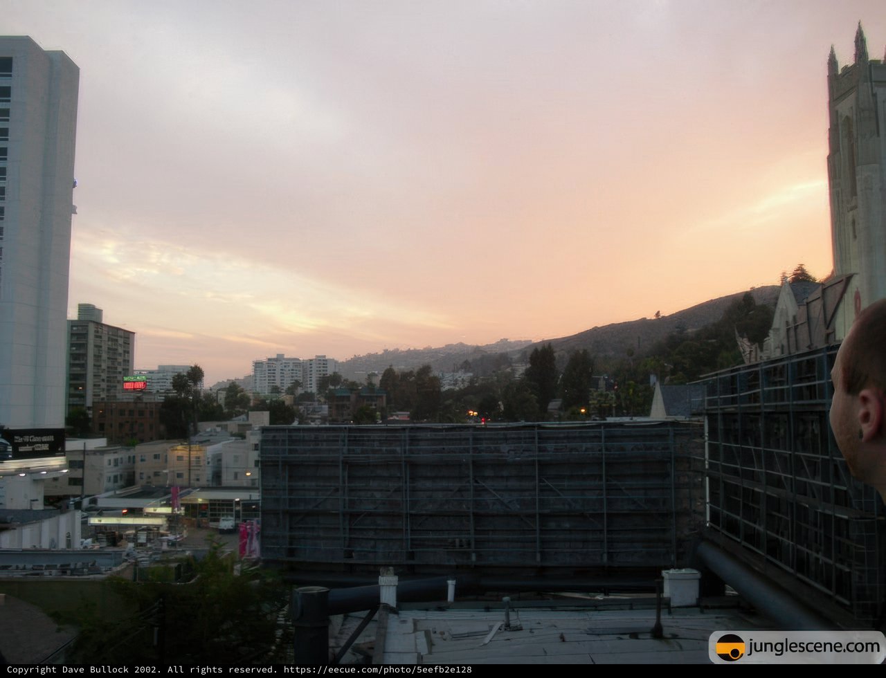 High-Rise Sunset in Metropolis