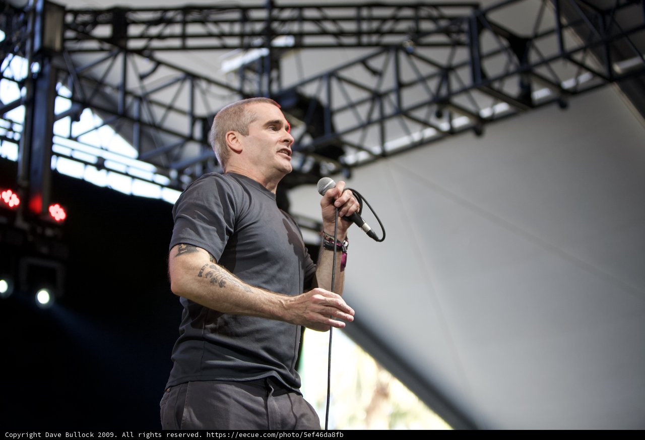 Henry Rollins: Rocking the Mic at Coachella 2009