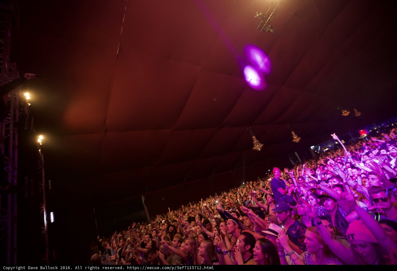 Lights and Hands Up at Coachella