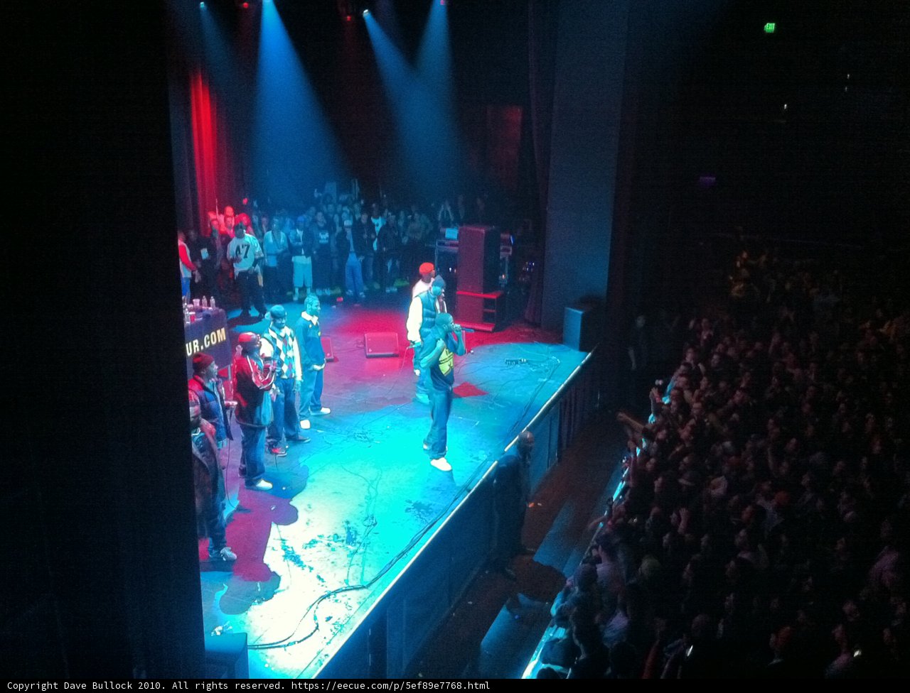 Rocking the Crowd on Stage