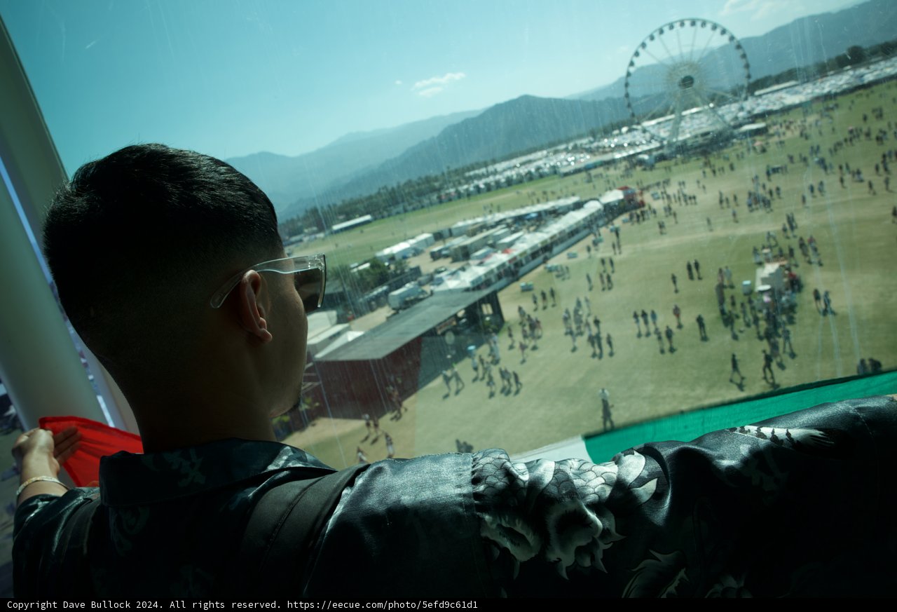 Overlooking Coachella: A Singular Perspective
