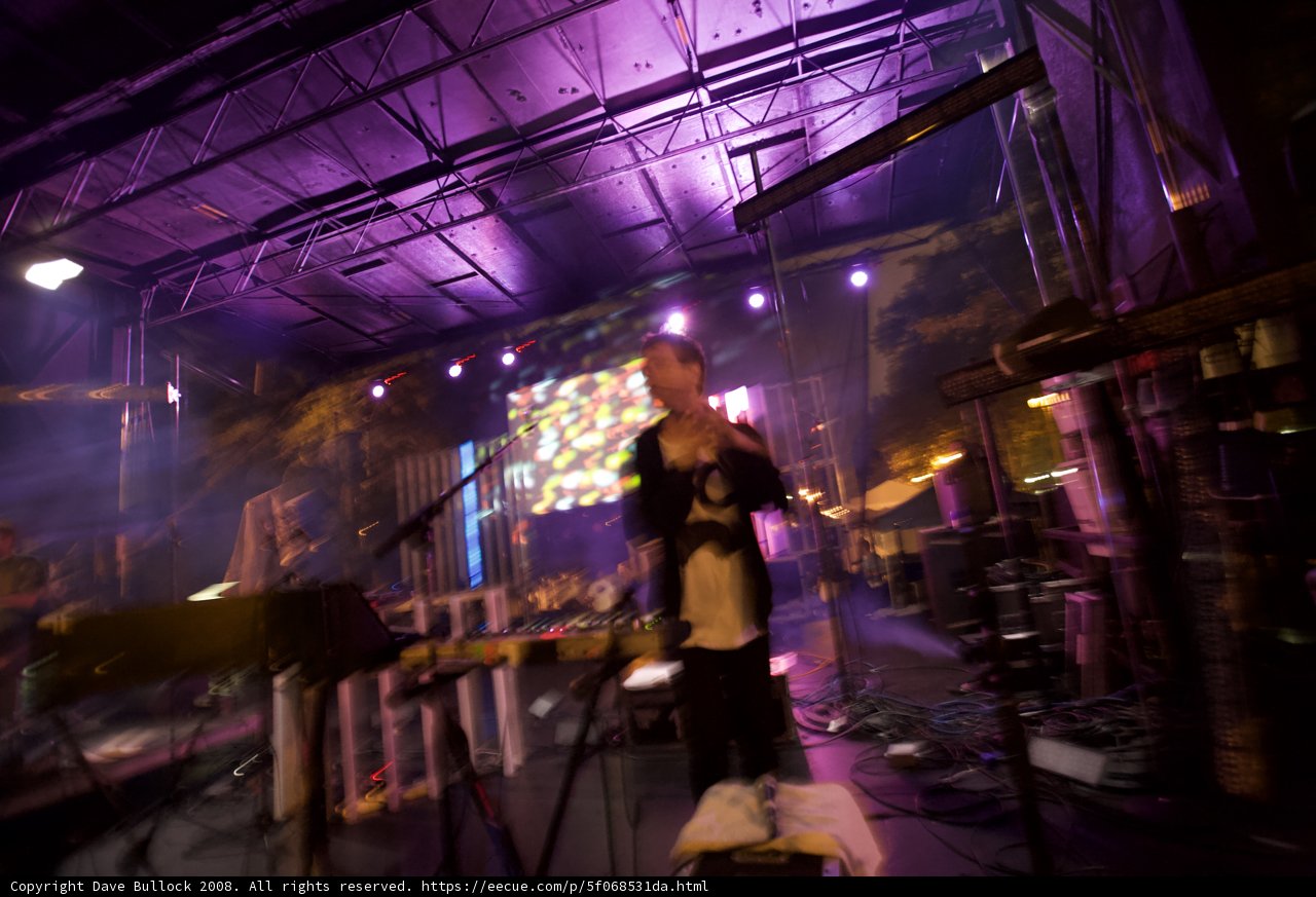 Blurry Notes on a Concert Stage