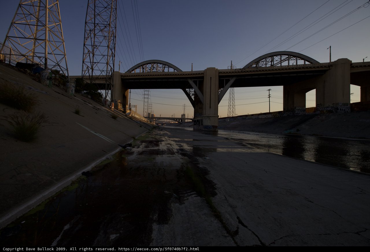 Arch Bridge Over LA River Rd