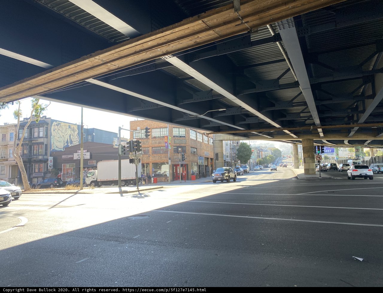 City Life under the Overpass