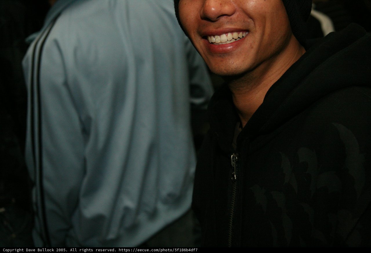 Black Hoodie Smiles