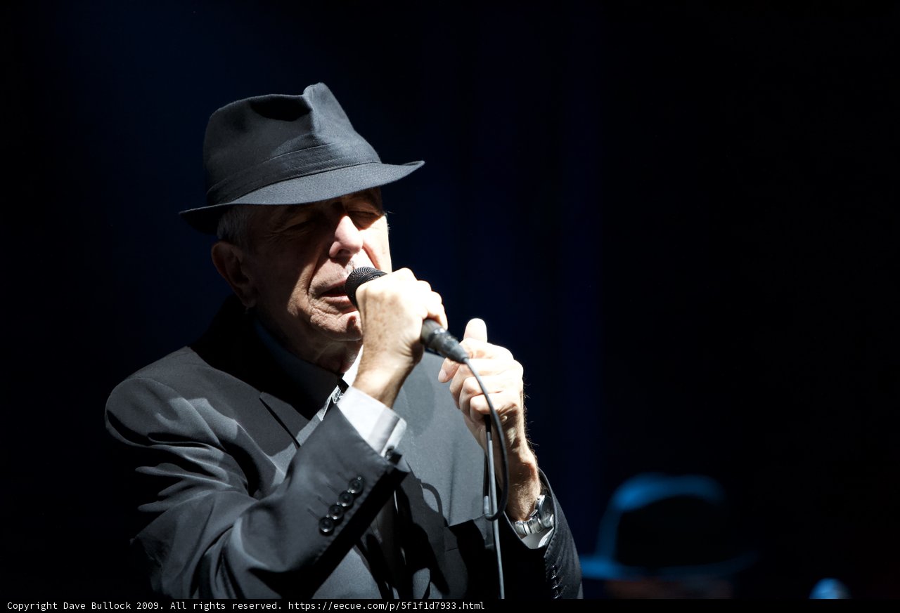 Leonard Cohen's Solo Performance at Coachella 2009