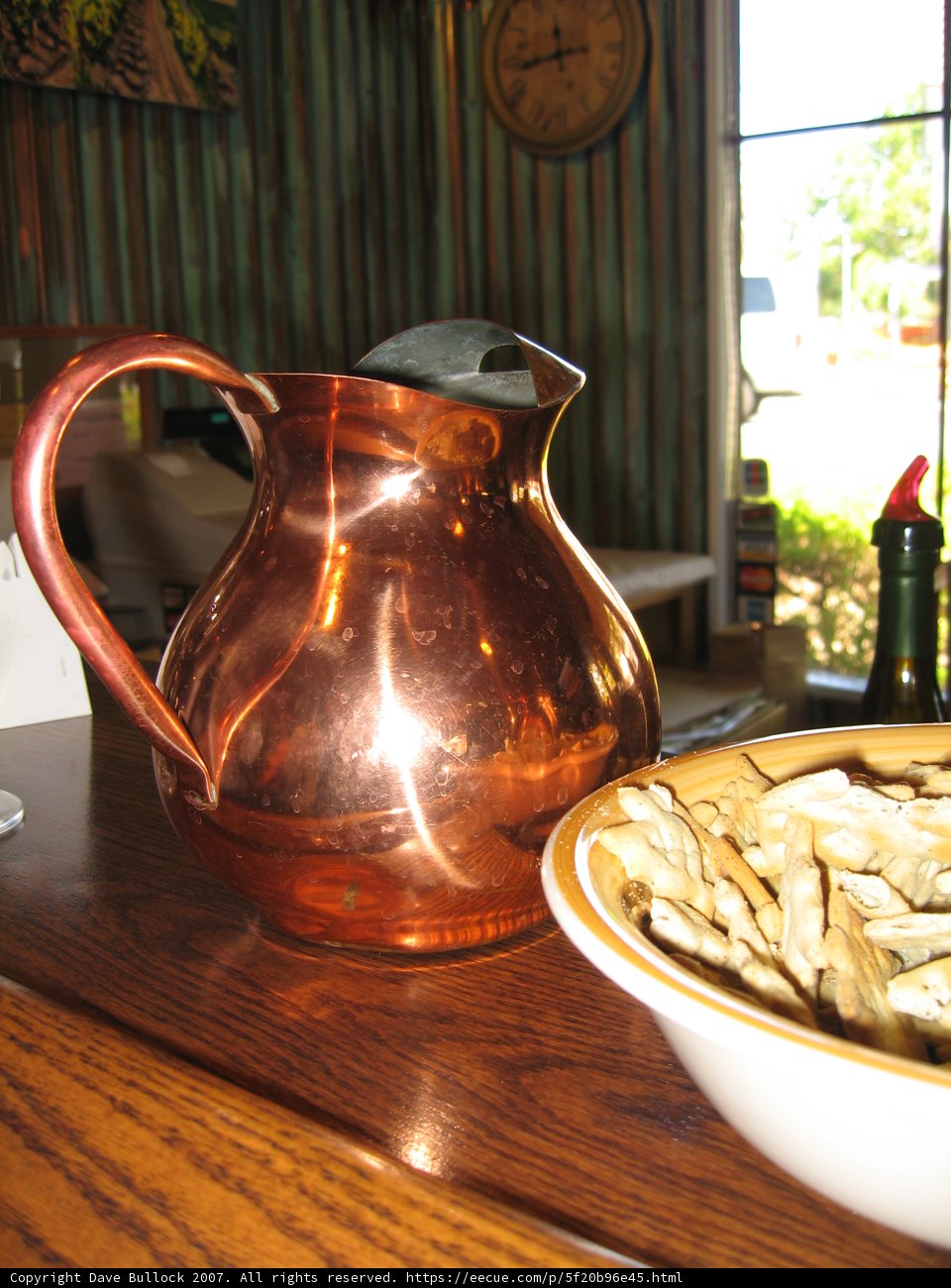Vintage Copper Water Jug