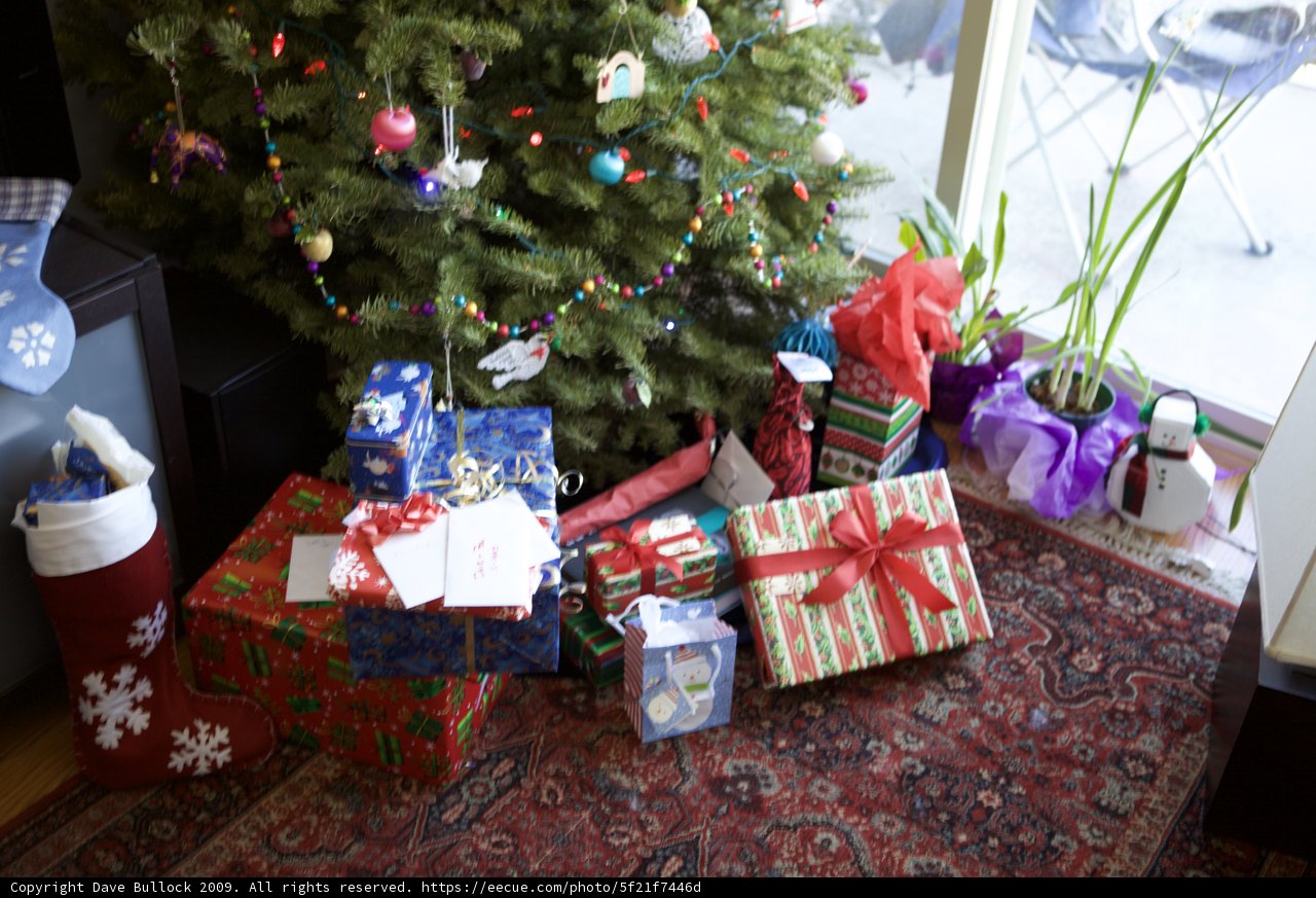 A Festive Christmas Tree