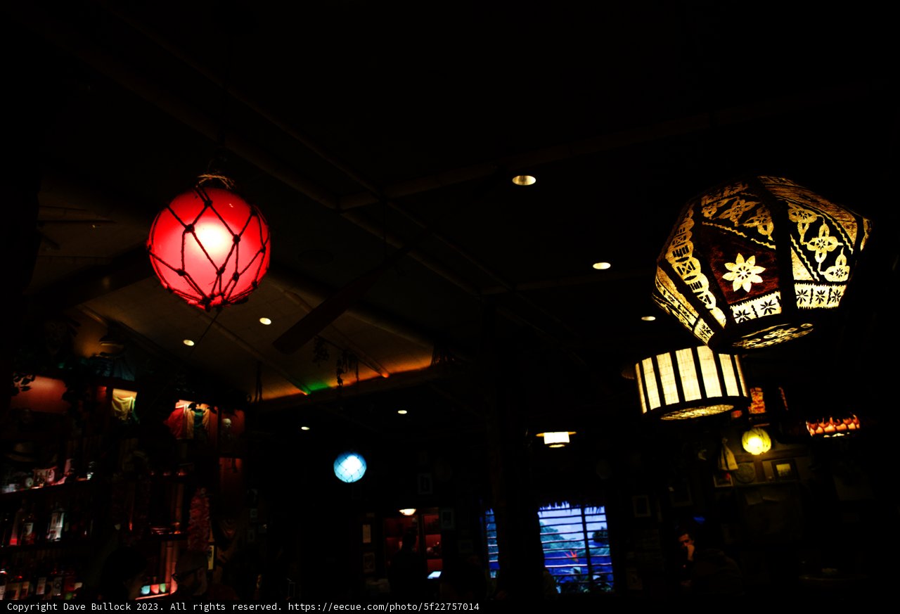 Enchanting Illumination at the Disneyland Pub