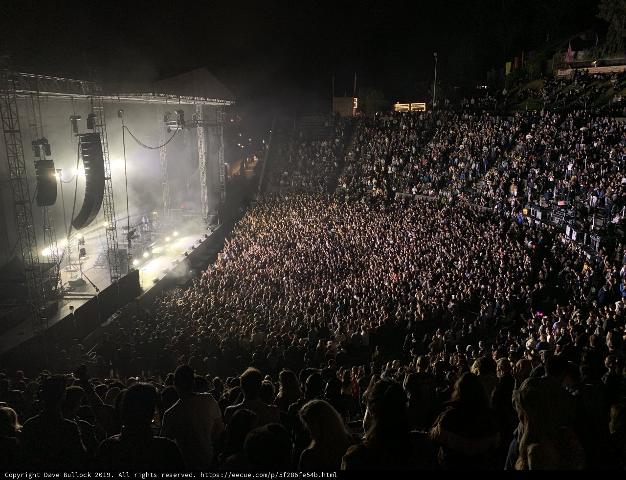 Rockin' the Night Away at The Greek Theatre