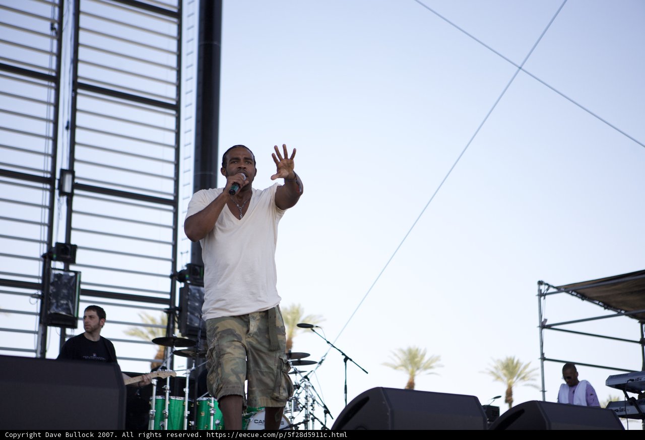 Pharoahe Monch Rocks Coachella Stage