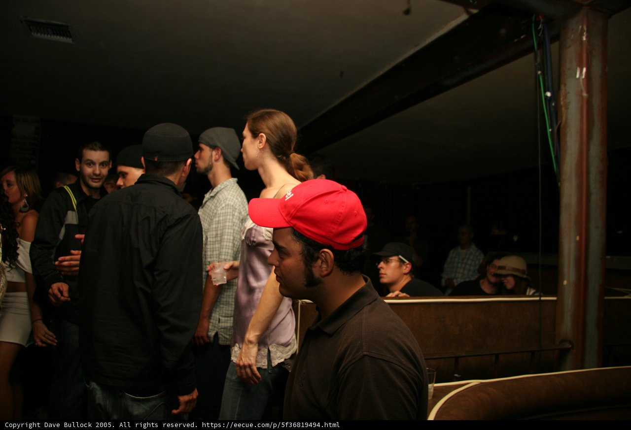 A Night Of Drinks and Baseball Caps