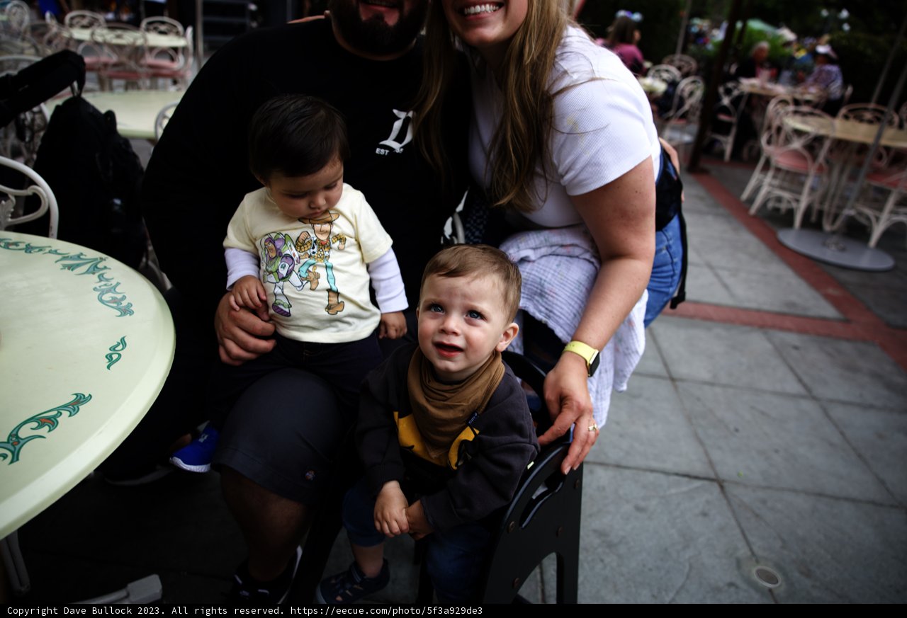 Magical Family Moment at Disneyland