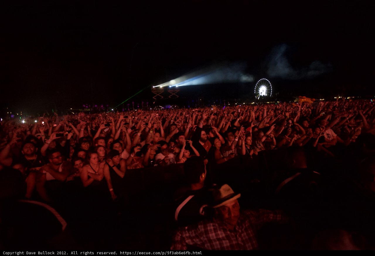 Crowd Goes Wild at Coachella 2012