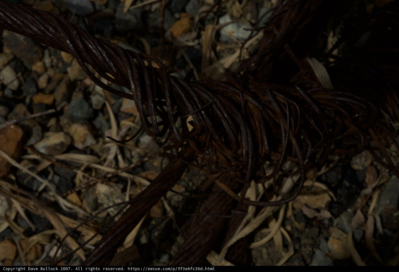 Rusty Wire Coil