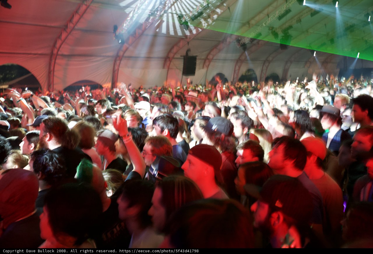 Coachella Crowd Gets Electrified