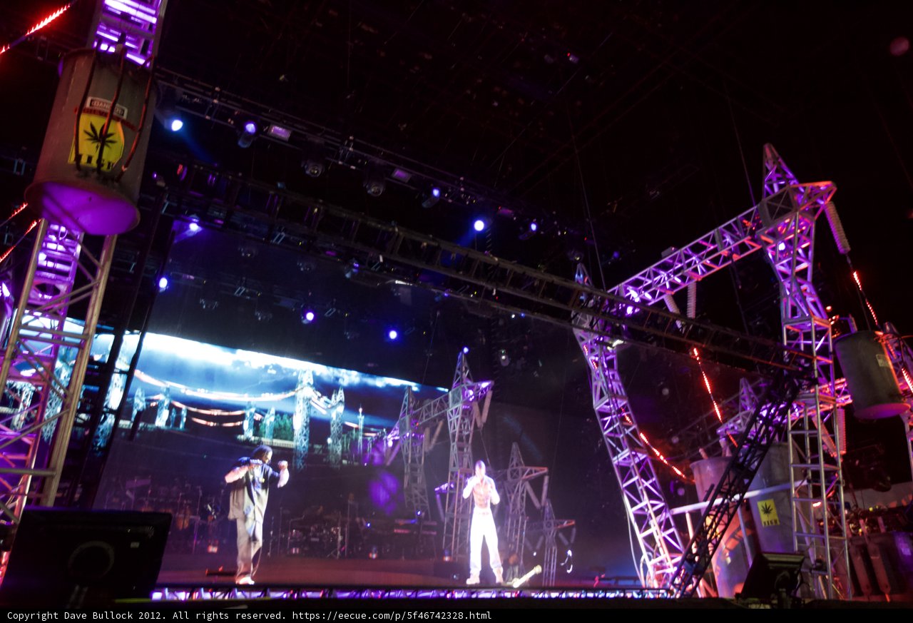 Rocking the Stage at Coachella 2012