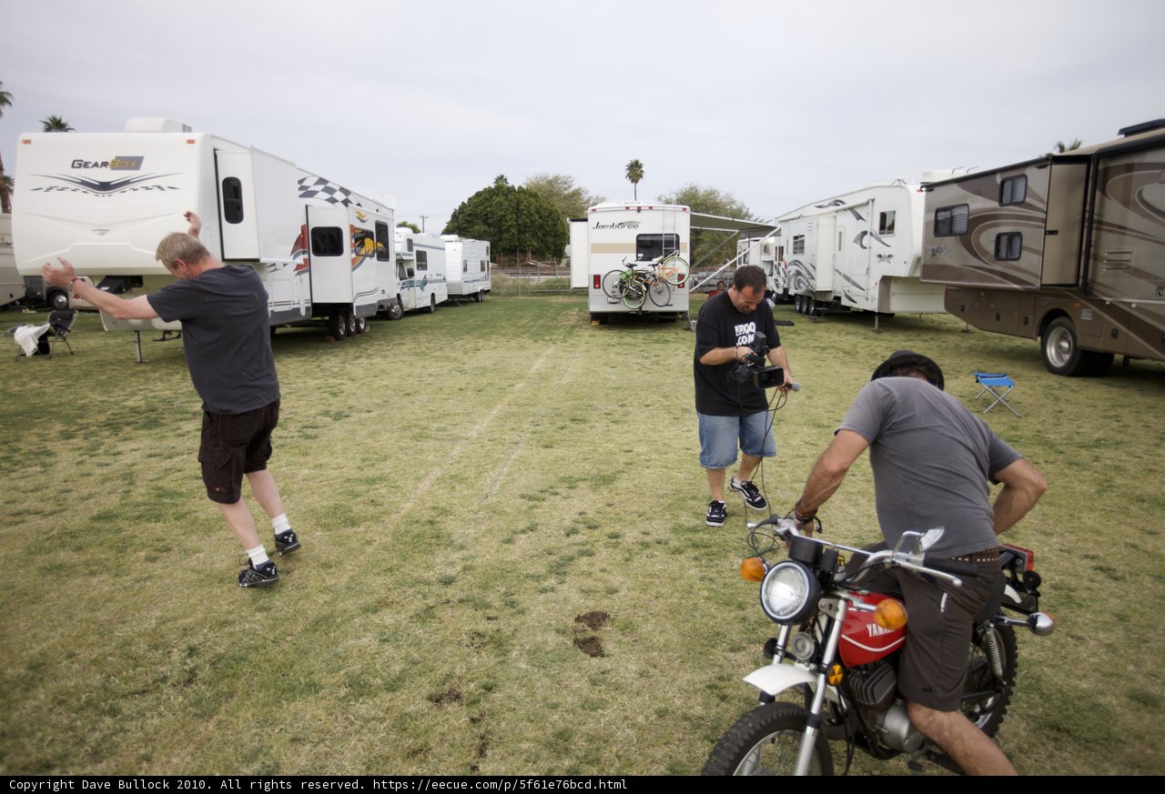 Motorcycle Man at Coachella