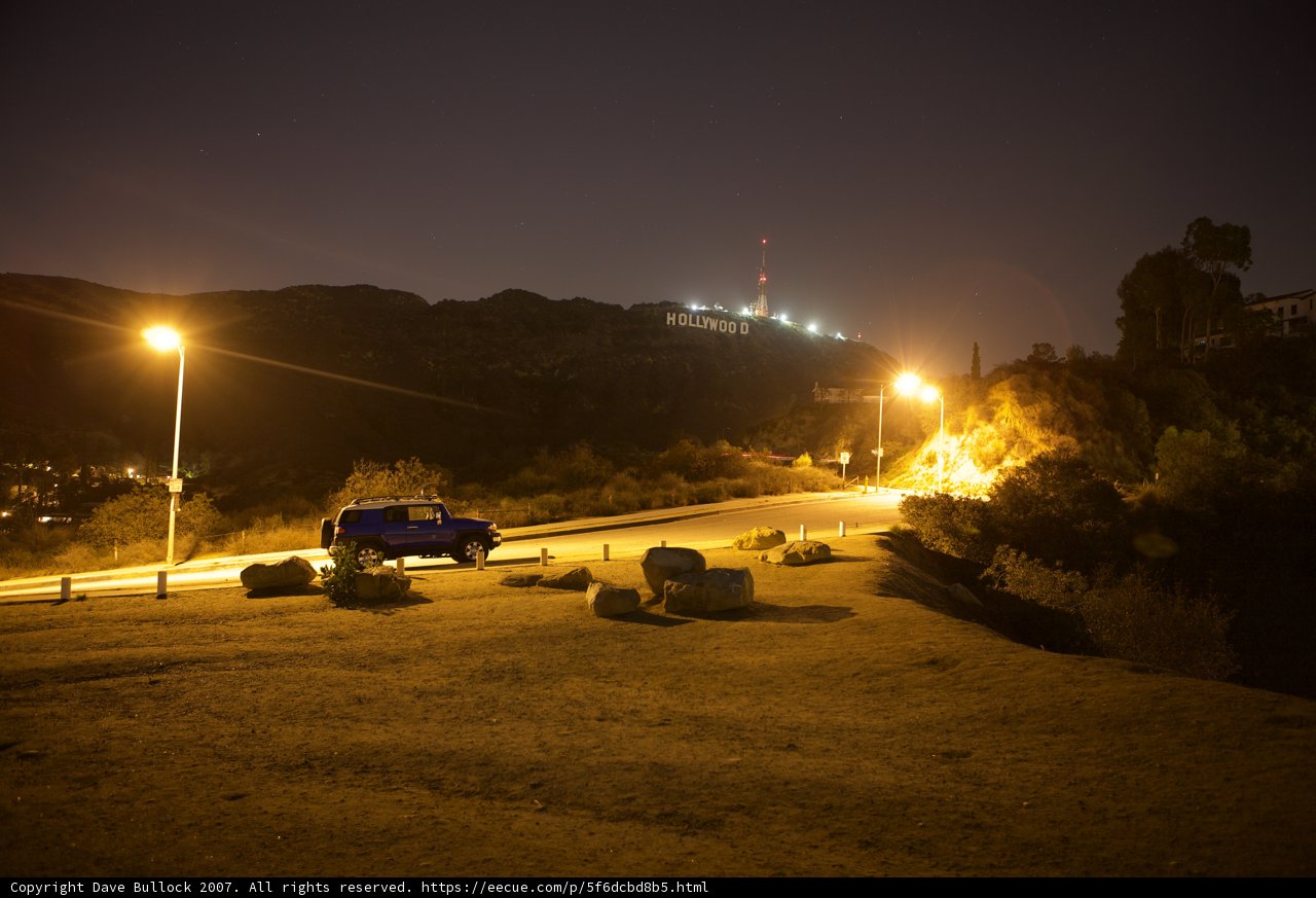 Blue Truck Adventure at Night
