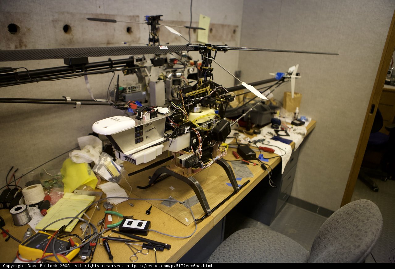 Helicopter on Table