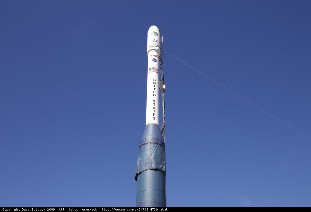 Majestic Rocket Reaching for the Sky