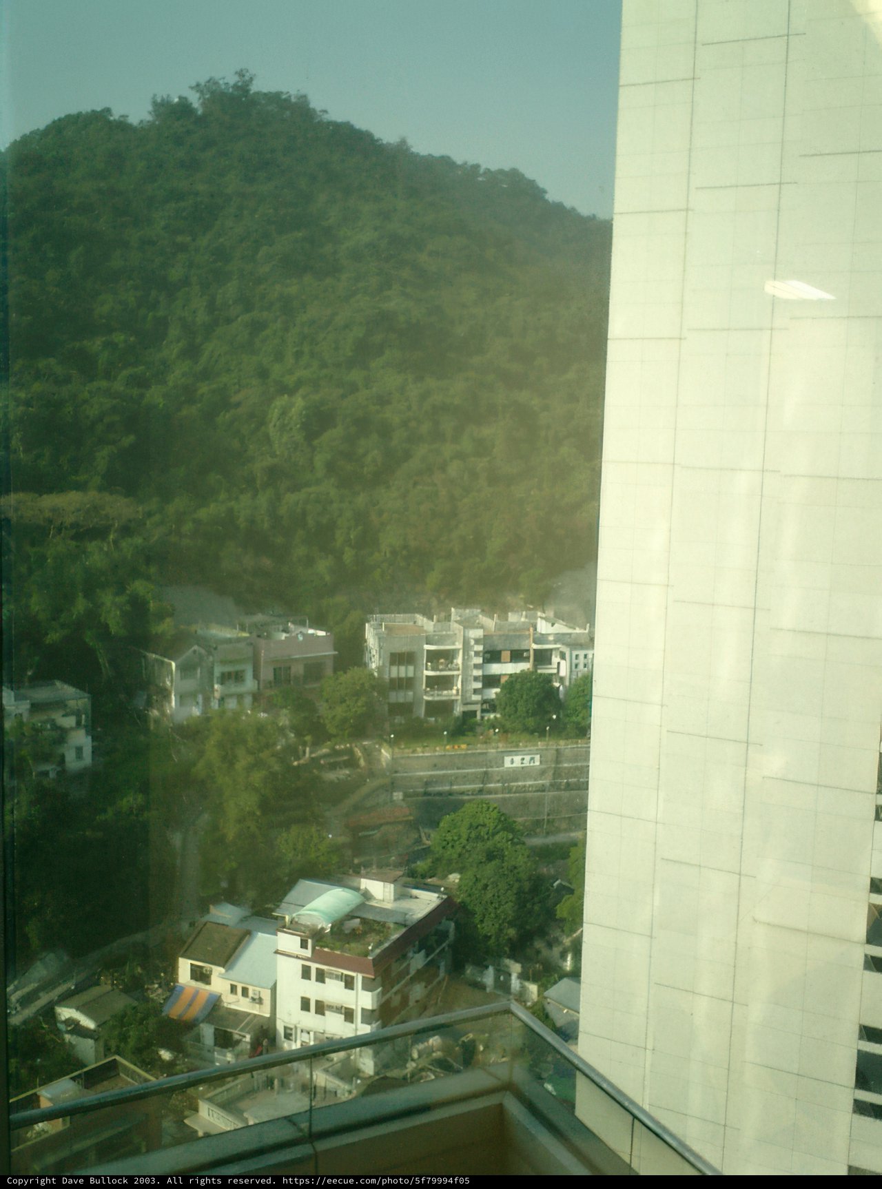 A Glimpse of Hong Kong's Urban Landscape