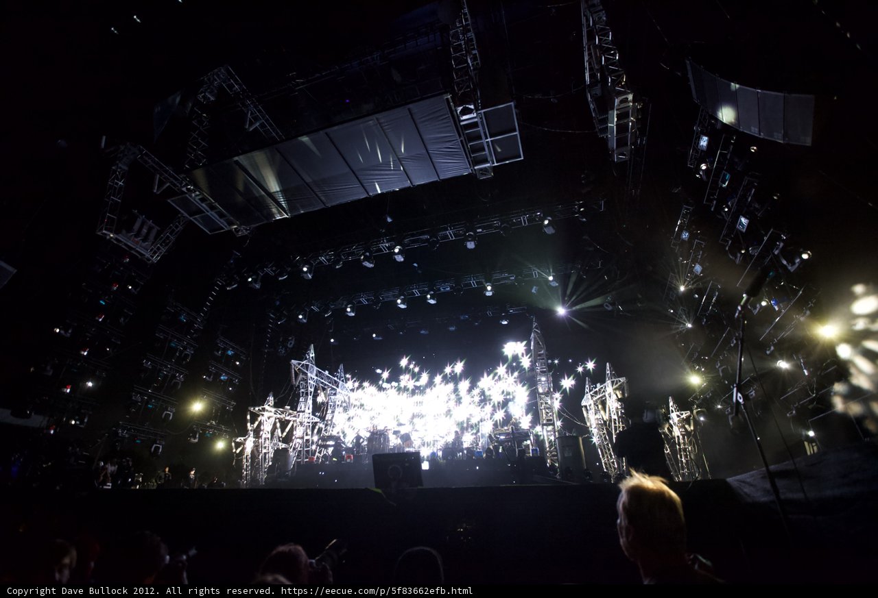 Lights and Energy on the Coachella 2012 Stage
