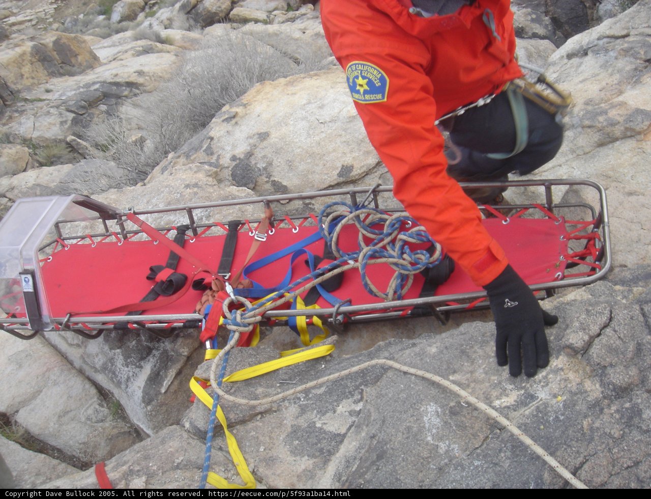 Rescuer on the Rocks