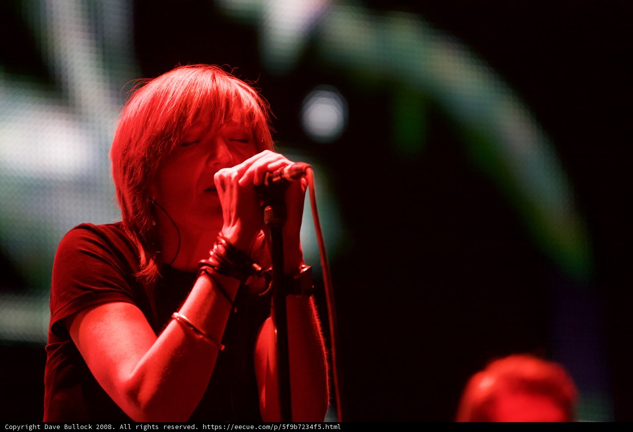 Live Performance by Female Singer at Coachella, 2008