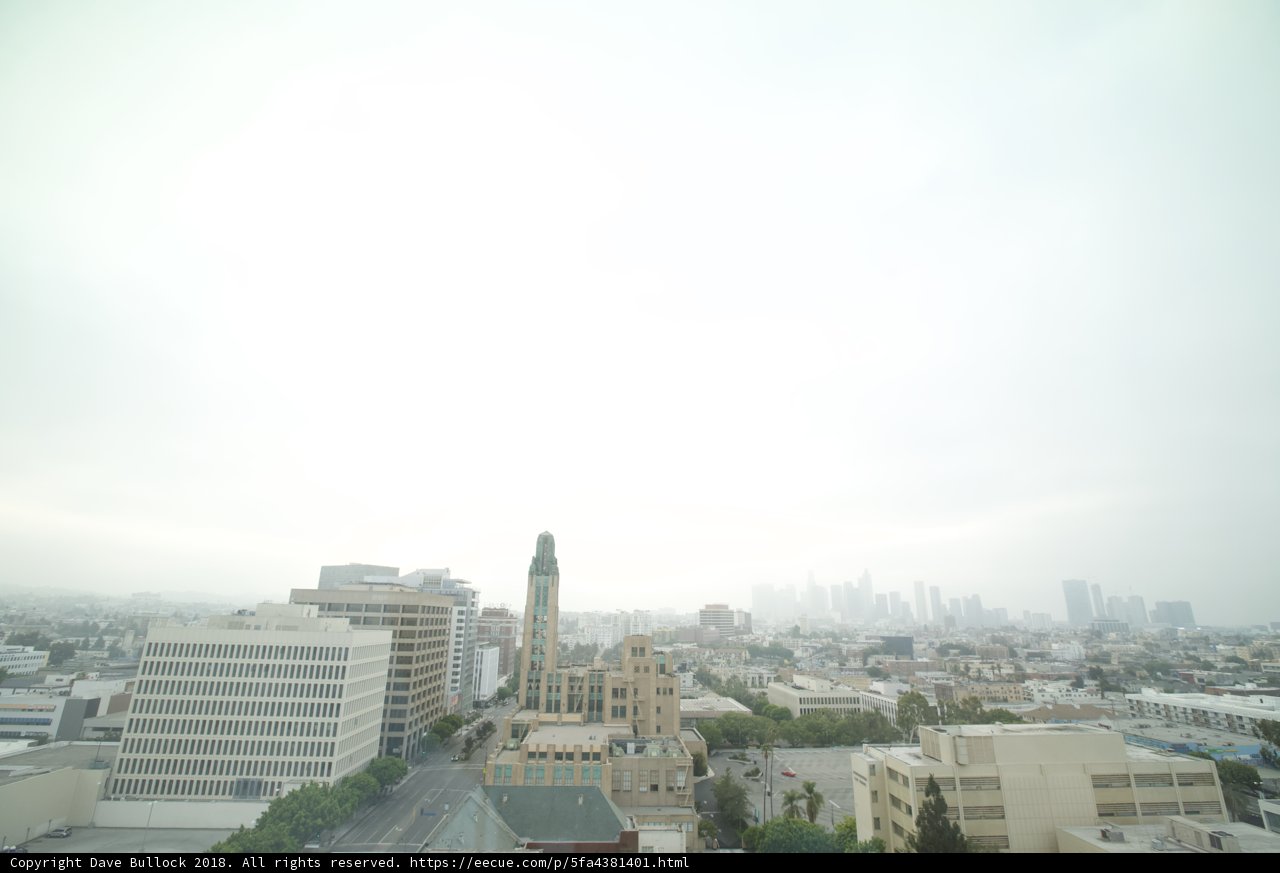 The Metropolis skyline from above