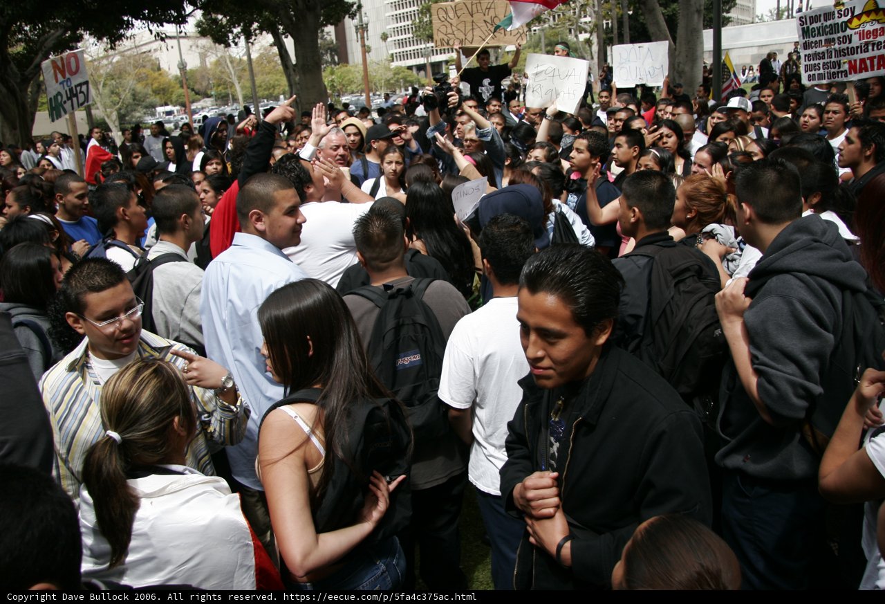 School Walkout Protest in the Park