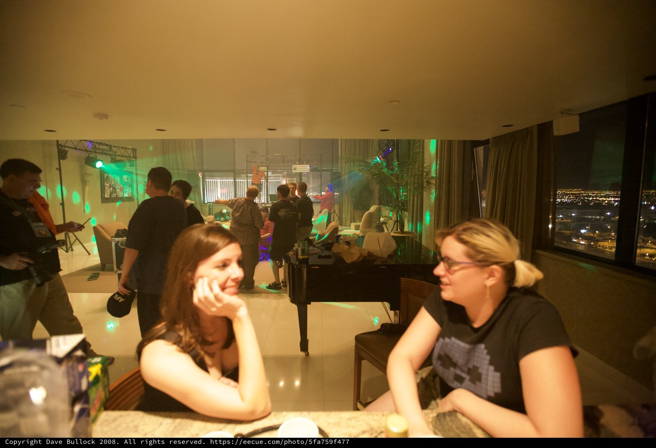 Late Night DEF CON Party in Las Vegas High-Rise