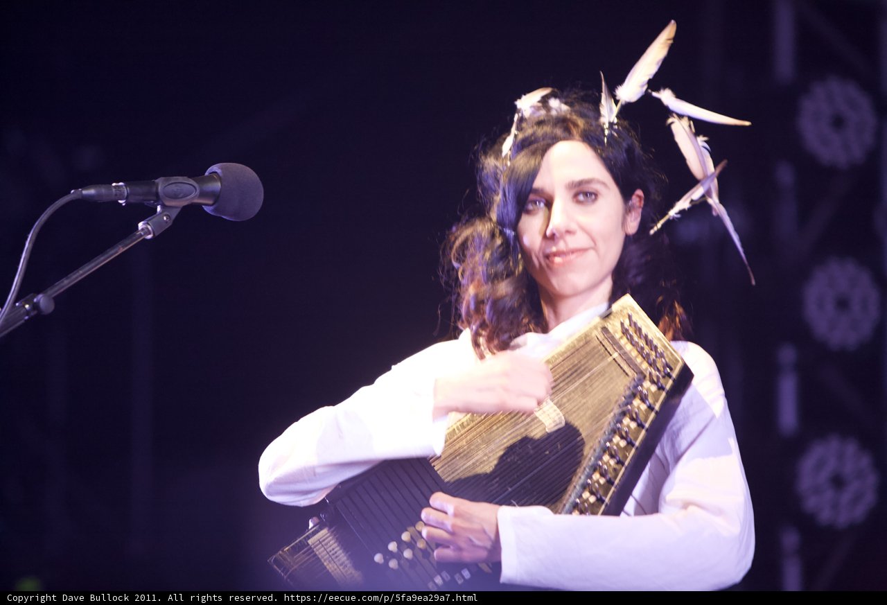 PJ Harvey's Mesmerizing Musical Performance