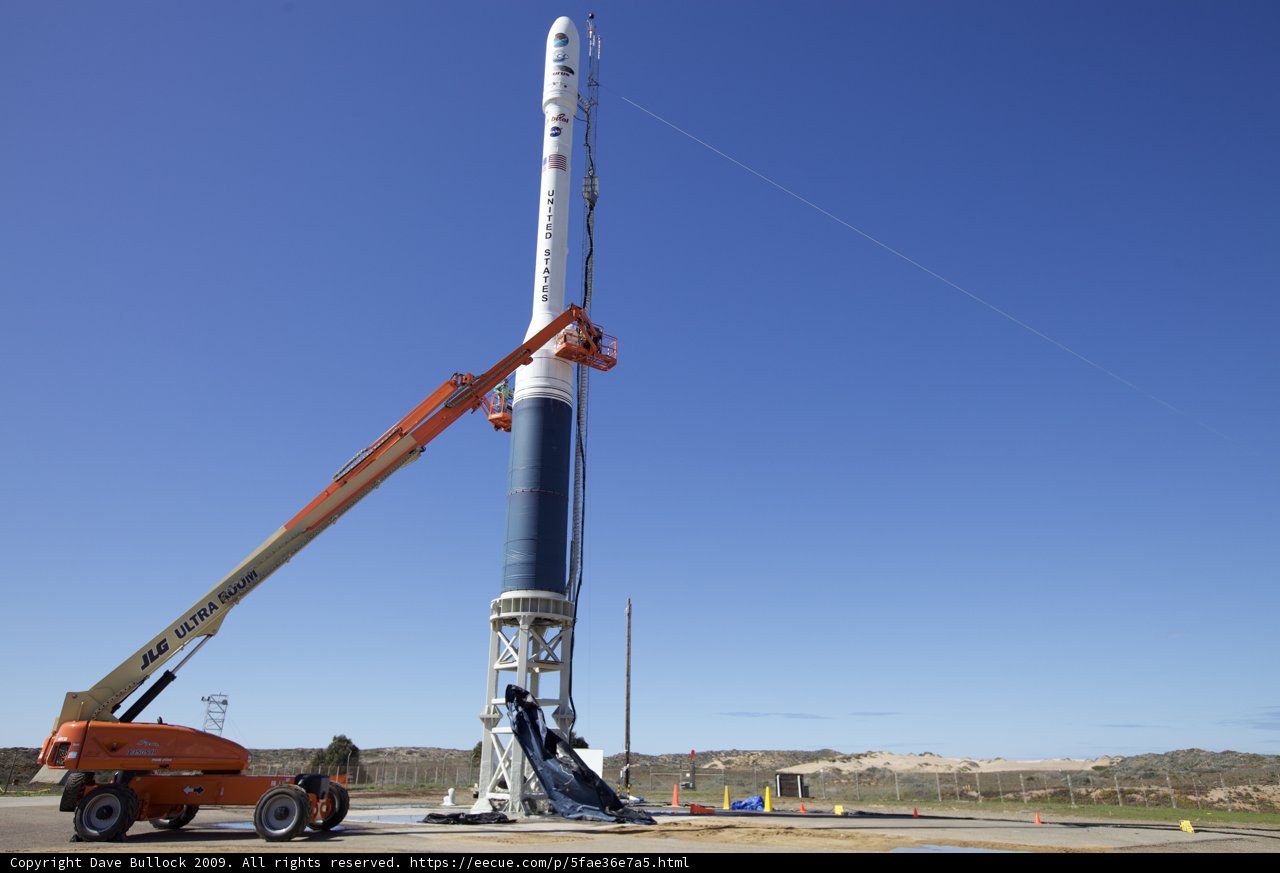 Lifting a Rocket into the Blue Sky