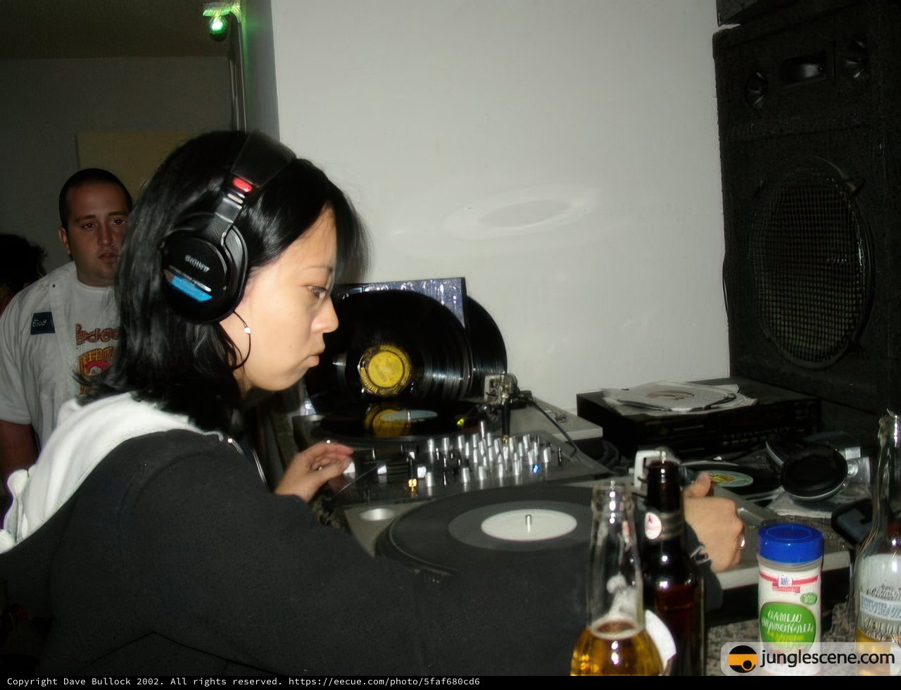 DJ Queen at the July 4th Bash