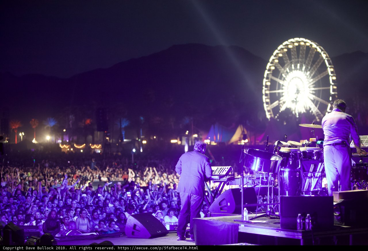Band Rocks the Night Away at Coachella