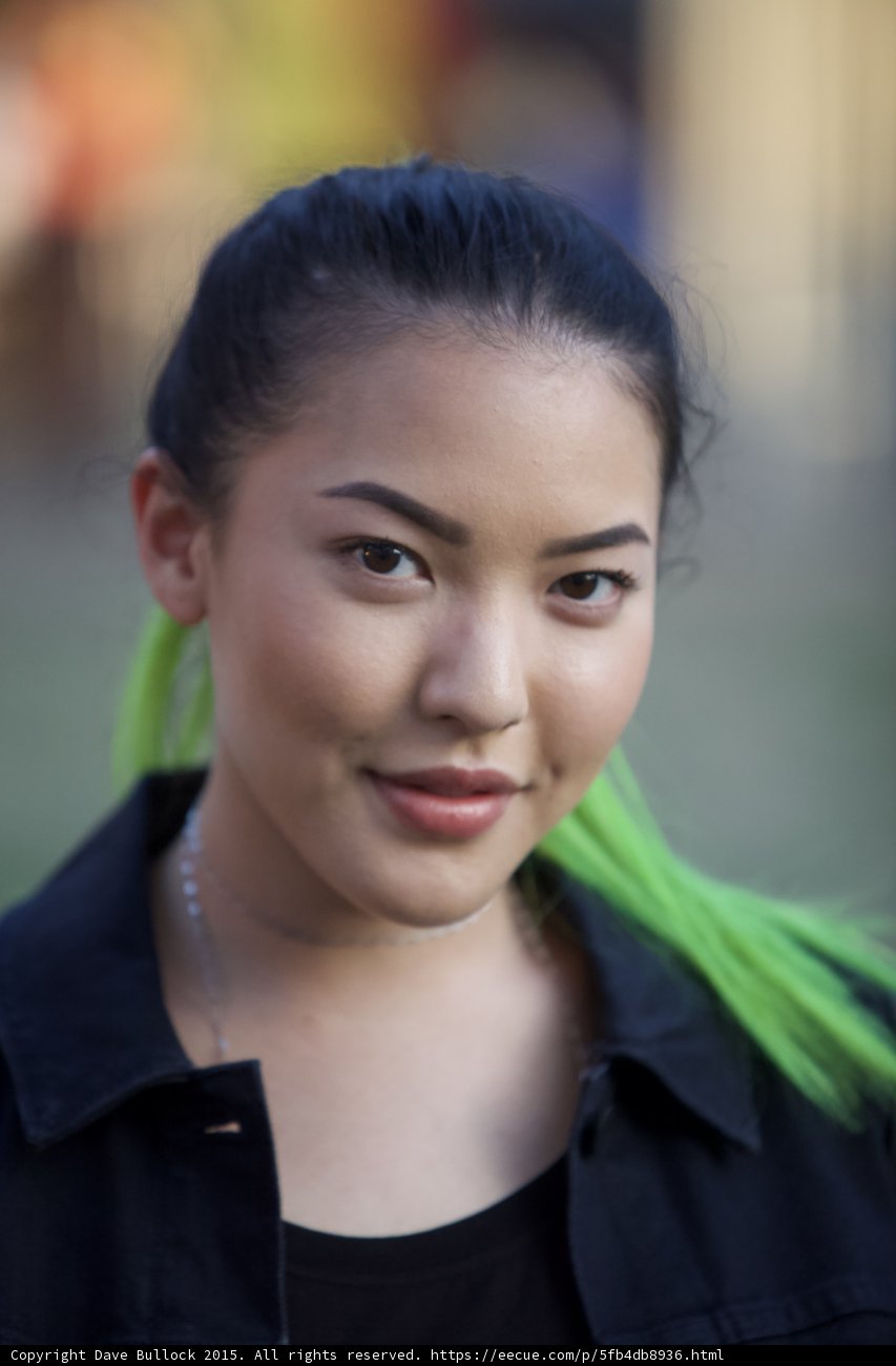 Final Green Hair Portrait