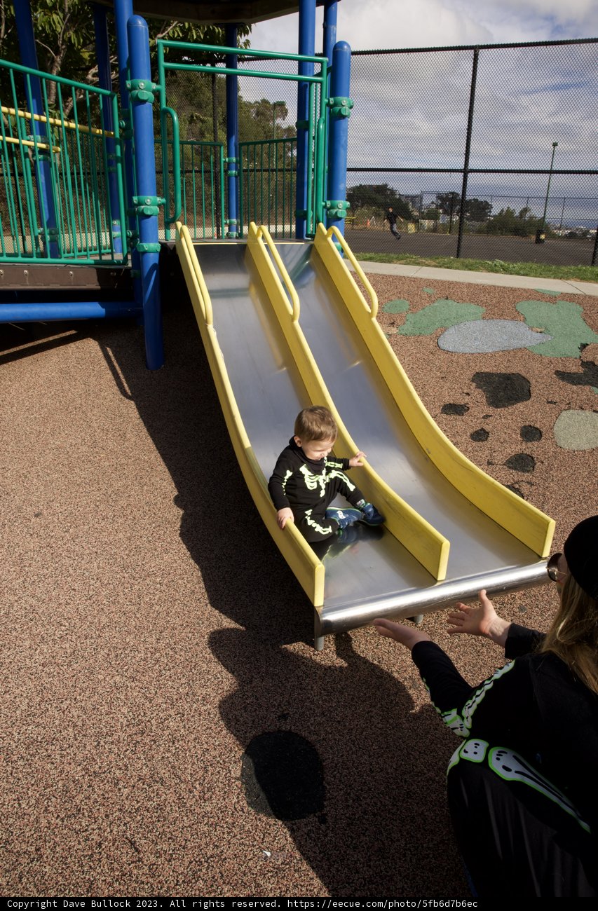 Wesley's Day at the Playground